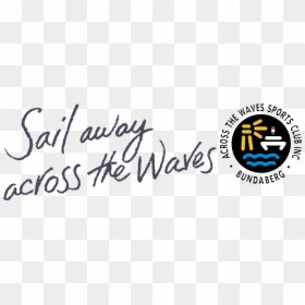Across The Waves Sports Club Inc Logo Png Transparent - Across The Waves, Png Download - waves logo png