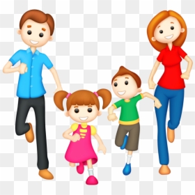 Family Clip Art - Transparent Family Clipart, HD Png Download - family cartoon png