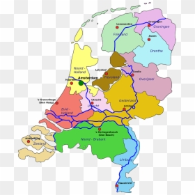 Simple Netherlands Map, HD Png Download - geography png
