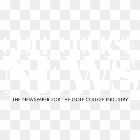 Golf Course News Logo Black And White - Tu Fisico Es Tu Personalidad, HD Png Download - golf course png
