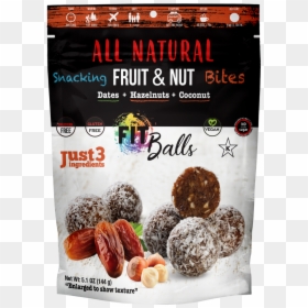 Nature"s Wild Fitballs - Fruit Nut Fit Balls, HD Png Download - ingredients png