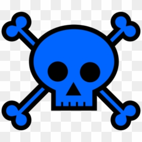 Transparent Skull Clip Art - Skull And Crossbones Favicon, HD Png Download - cross bones png