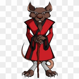 Master Splinter, HD Png Download - splinter png