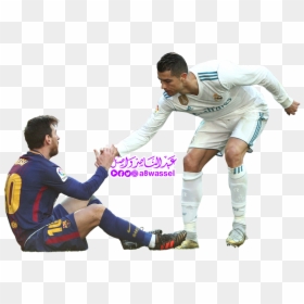 Cristiano Ronaldo And Lionel Messi 2018 By A8wassel - Lionel Messi, HD Png Download - messi.png