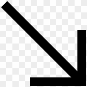 Down 2 Arrow Computer Icons - Arrow Down Left And Right, HD Png Download - downward arrow png