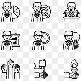 Wedding Icons Free Png, Transparent Png - leadership icon png