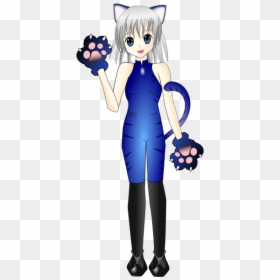 Cat Woman Image - Girl Neko Girl Anime With Transparent Background, HD Png Download - cat girl png