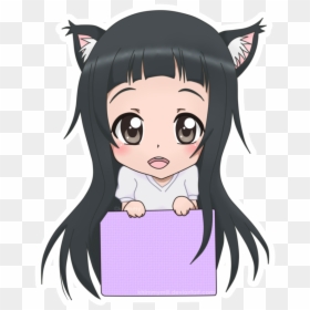 Asuna Clipart Cat Ear - Asuna Chibi Sword Art Online, HD Png Download - cat ear png