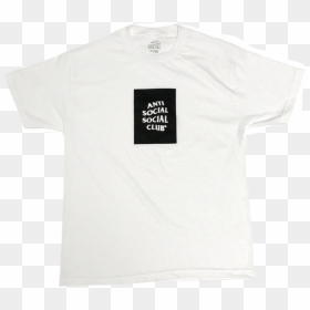 Transparent Anti Social Social Club Logo Png - White Shirt With Pocket Transparent, Png Download - anti social social club logo png