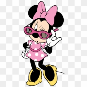 Minnie Mouse Clip Art - Pink Clipart Minnie Mouse, HD Png Download - minnie mouse face png