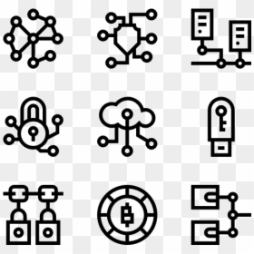 Corruption Icons, HD Png Download - chain circle png