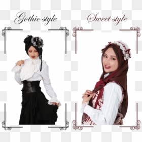 Transparent Hijab Clipart - Girl, HD Png Download - vintage girl png