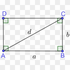 Diagonal Calculator, HD Png Download - rectangle shape png