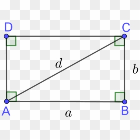 Diagonal Calculator, HD Png Download - rectangle shape png