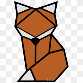 Geometric Fox Clip Art, HD Png Download - fox icon png