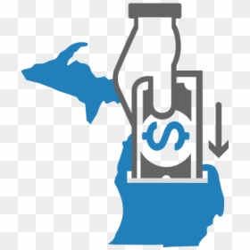 Water Bottle,logo,clip Art,bottle - Michigan Transparent, HD Png Download - water bottle icon png