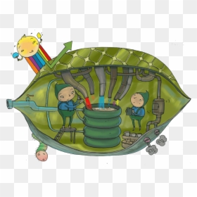 Cartoon, HD Png Download - chloroplast png