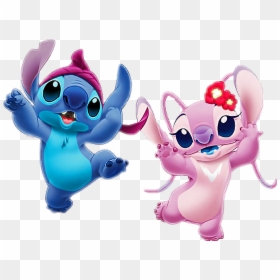 Stitch And Girl Stitch , Png Download - Stitch And Girl Stitch, Transparent Png - stich png