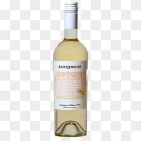 Anonymous Blac - Glass Bottle, HD Png Download - wine glass .png