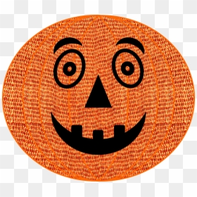 Fabric, Halloween, Pumpkin, Funny, Face, Humor, HD Png Download - flying fabric png