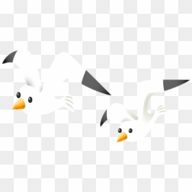 Vector Flying Bird Material Png Download - Duck, Transparent Png - flying fabric png
