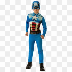 Marvel"s Captain America-child - Costume, HD Png Download - captain america mask png