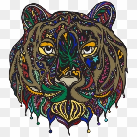 Illustration, HD Png Download - tiger icon png