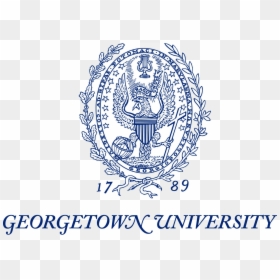 Georgetown Logo - Georgetown University Logo, HD Png Download - moldura dourada arabescos png