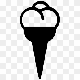 Kitchen Ice Cream Con Dessert Snow, HD Png Download - ice cream icon png