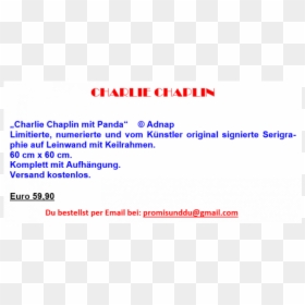 Document, HD Png Download - charlie chaplin png