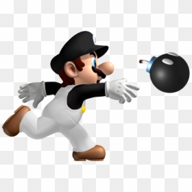 Mario Fire Underwater, HD Png Download - bombs png
