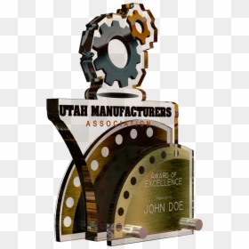 Utah Manufacturers Association - Machine, HD Png Download - trophy clipart png