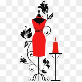 Mannequin Royalty-free Dress Form Clip Art - Cartoon Sewing Mannequin Dress, HD Png Download - flat hand png