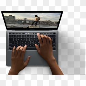 Macbook Air 2019 Keyboard, HD Png Download - flat hand png