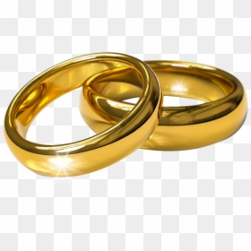 Free Download High Quality Gold Ring Png Transparent - Gold Wedding Ring Png, Png Download - engagement ring clipart png