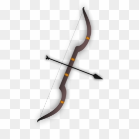 Free Vector Bow And Arrow - Rama's Bow And Arrow, HD Png Download - bow vector png