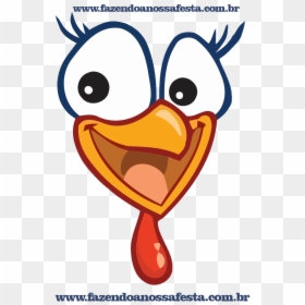 Pin By Abril Ruiz On Fiesta - Rosto Galinha Pintadinha Png, Transparent Png - gallina pintadita png