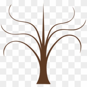 Simple Branch Cliparts - Clip Art Tree Branch, HD Png Download - tree branch vector png