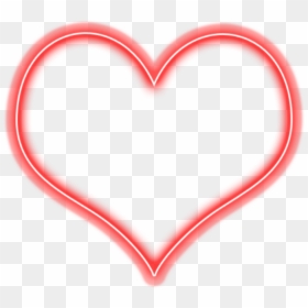 #heart #corazon #neon #amor - Corazón De Neon Png, Transparent Png - corazón png