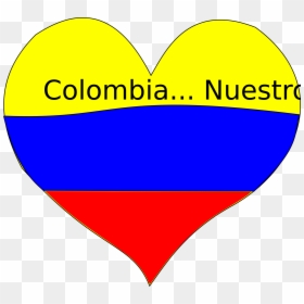 Colombiano Big Image Png - Corazon Colombiano Png, Transparent Png - corazón png