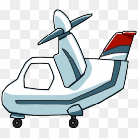 Clipart Plane Prop - Scribblenauts Plane, HD Png Download - name png