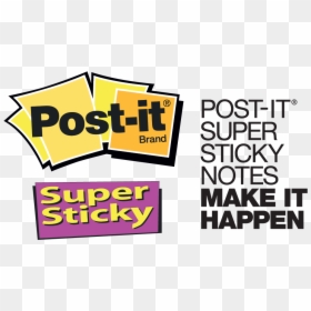 Post It Notes Logo Arts - Poster, HD Png Download - post-it png