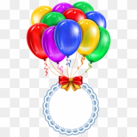 Transparent Transparent Background Balloons Png, Png Download - feliz 2018 png