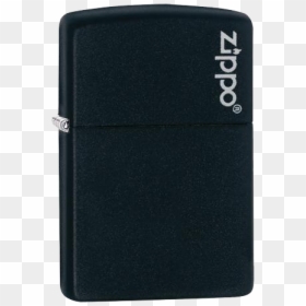 Black Matte With Zippo Logo 218zl - Zippo, HD Png Download - zippo png