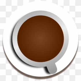 Transparent Cup Of Coffee Clipart - Circle, HD Png Download - coffee cup stain png
