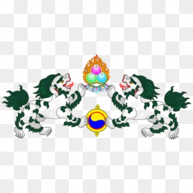 British Tibet Flag Clipart , Png Download - Tibetan Snow Lion Png, Transparent Png - snow on the ground png