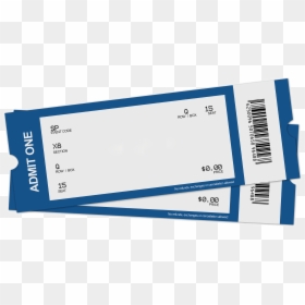 Tickets Clipart Editable - Transparent Concert Ticket Png, Png Download - ticket template png
