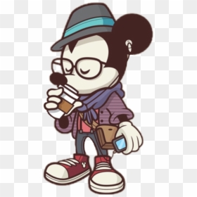 Mickey Mouse Tumblr - Mickey Mouse Hipster Png, Transparent Png - mickey mouse hat png