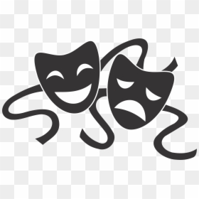 Transparent Mascaras Png - Drama Masks, Png Download - mascaras png