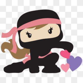 Kid Ninja Clipart, HD Png Download - cartoon ninja png